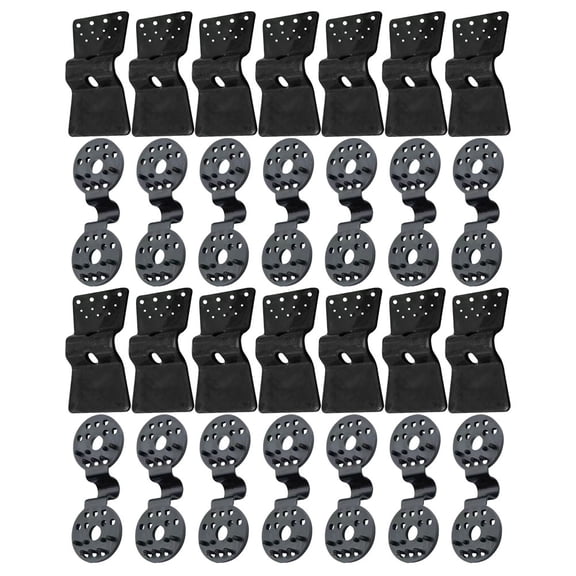 30Pcs Net Fixing Clip Reusable Sunshade Clamp for Backyard Film Mesh Buckle