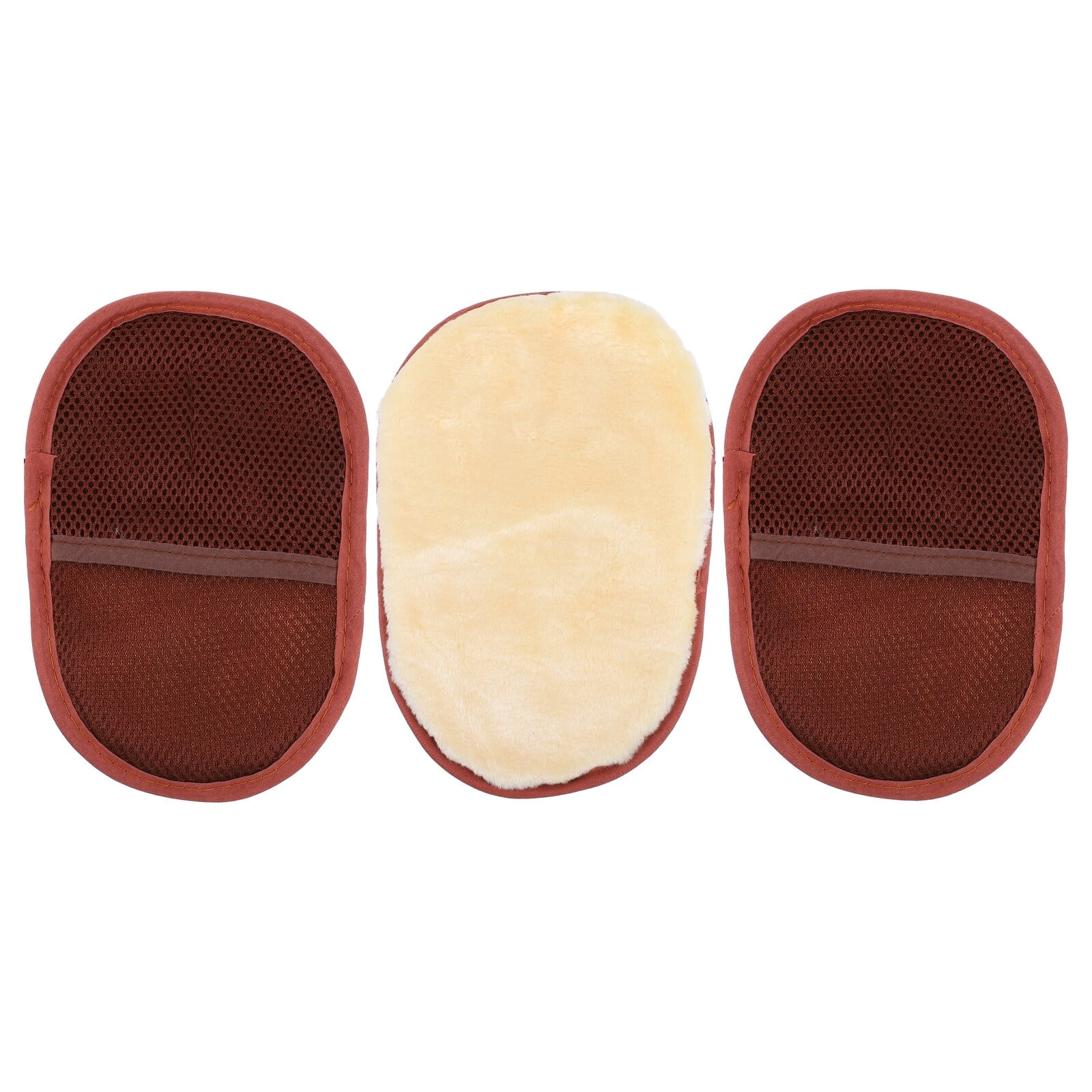 Himition 3pcs Durable Car Wash Mitts Practical Car Wash Mitt Gloves Car Cleaning Mitts