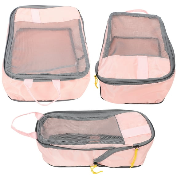 Himition 3pcs Travel Compression Storage Bags Compression Packing Cube Organizer Bags