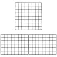 thumbnail image 1 of Himition 3pcs Wire Wall Grid Panel Diy Photos And Pictures Display Grid Wall Panel Home Wall Display Panel, 1 of 6