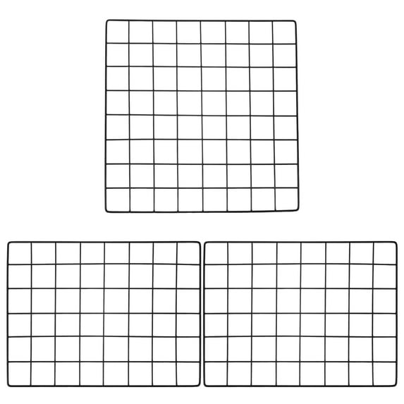 Himition 3pcs Wire Wall Grid Panel Diy Photos And Pictures Display Grid Wall Panel Home Wall Display Panel