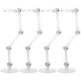 thumbnail image 1 of FELTECHELECTR Action Figure Display Stand Display Plastic 4Pcs, 1 of 6