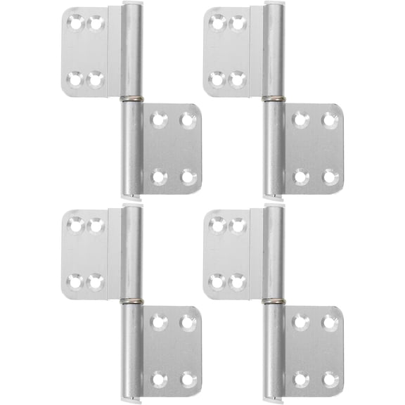 Himition 4pcs Aluminum Alloy Lift Off Hinge For Bathroom And Toilet Doors Heavy Duty Detachable Cabinet Door Hinge Interior Door Hinge