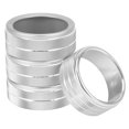 thumbnail image 1 of FELTECHELECTR Car Knob Covers Decorative Aluminum Alloy 4Pcs 1.8X1.8X0.6In, 1 of 5