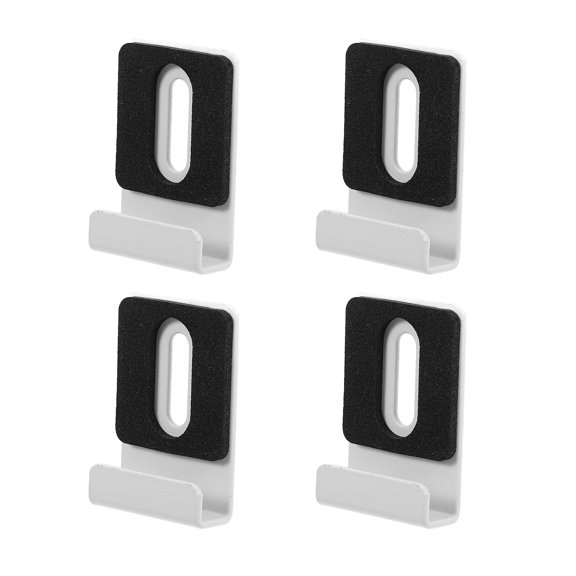 Himition 4pcs Mirror Bracket Utility Hanger Headboard Wall Mounting Bracket Mirror Clip