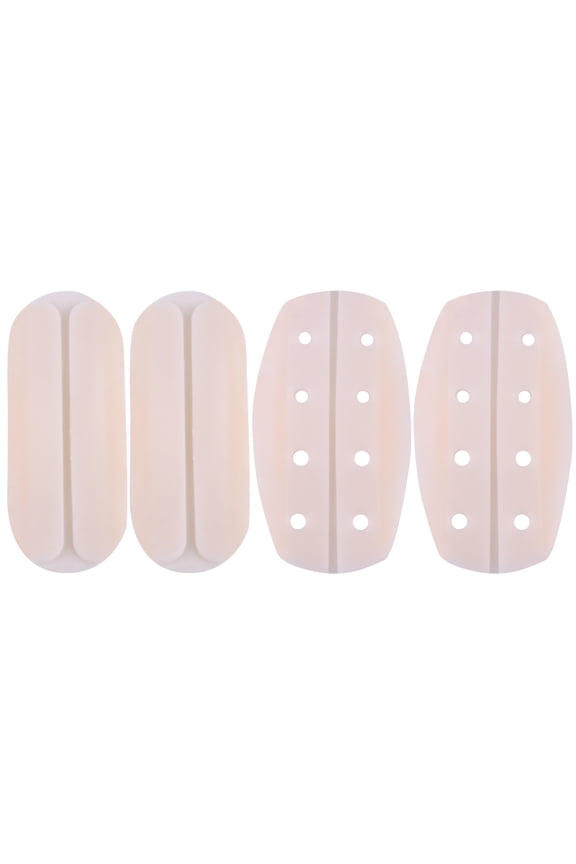 Himition 4pcs Shoulder Girdle Pads Bra Strap Cushion Silicone Decompression Pads