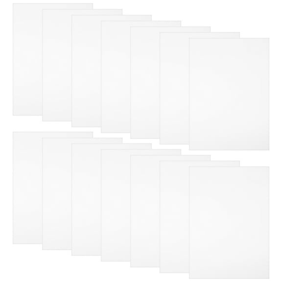 50pcs White Paper Craft Supplies for Kids Safe and Easy to Use with Compact Size