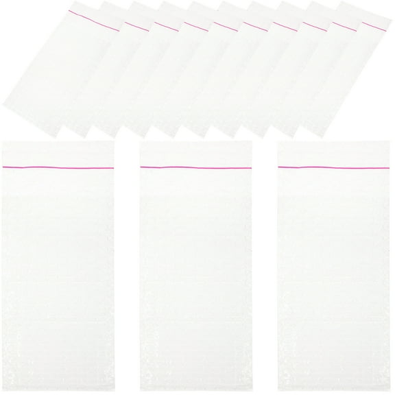FELTECHELECTR Padded Envelopes Rectangular Transparent Pe 50Pcs
