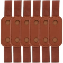 MLINS Notebook Pen Holder with Elastic Band Pen Pouch for Most Journals and Tablets Black PU