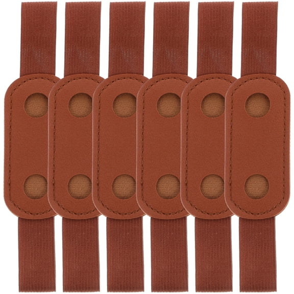 MLINS Notebook Pen Holder with Elastic Band Pen Pouch for Most Journals and Tablets Black PU