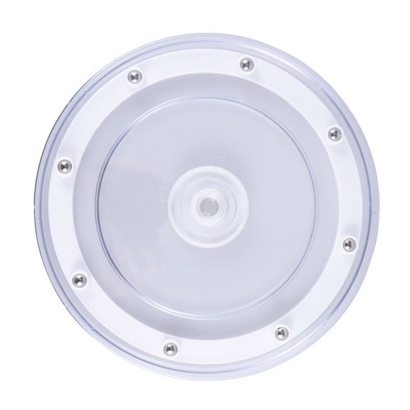 Himition 9 Inch Acrylic Rotating Turntable Organizer Tray for Kitchen Pantry Countertop Storage Solution