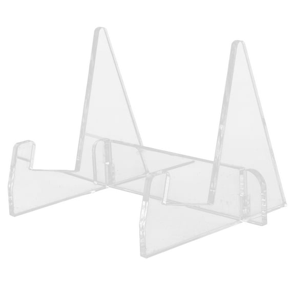 FELTECHELECTR Holder Acrylic Book Stand Transparent 1Pack