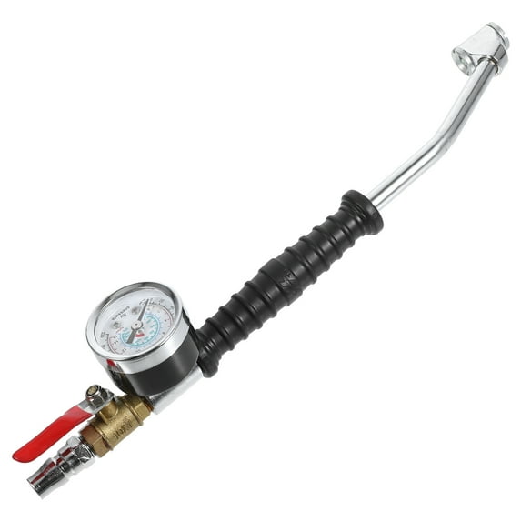 Himition Air Inflator Pressure Gauge Portable Tyre Inflator Gauge Tyre Air Chuck Inflator Pressure Gauge