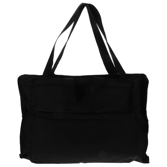 FELTECHELECTR Portfolio Folder Bag Black Canvas 1Pcs 20.63X15.13X2.75in