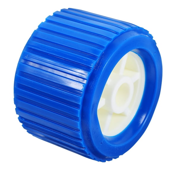 Himition Boat Trailer Roller Marine Yacht Trailer Ribbed Wobble Roller Replacement Plastic Yacht Roller