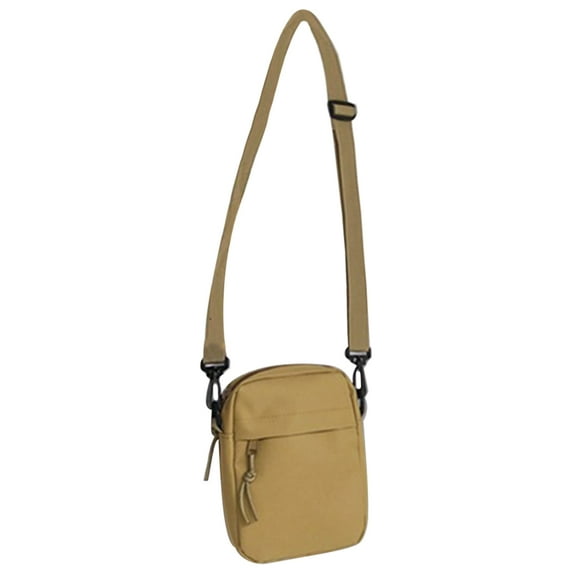 Himition Canvas Shoulder Bag Casual Shoulder Cross Body Bag with Adjustable Shoulder Strap