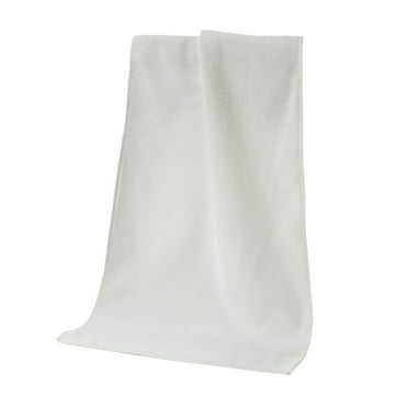 Himition Car Cleaning Towels 30x70cm Microfiber Auto Car Polishing Waxing Drying Cloth (White)