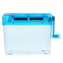 Himition Convenient Paper Shredder Desktop Hand Shredder Office Manual Shredder Home Accessory