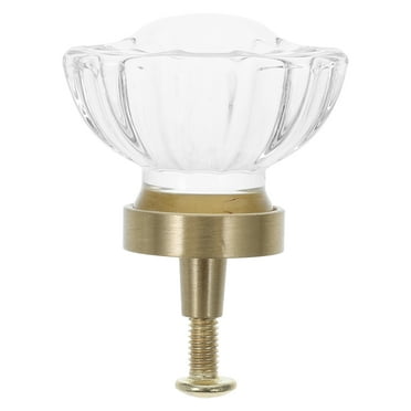 Himition Drawer Knobs With 1 Screws Crystal Round Drawer Handle Cupboard Door Knobs Furniture Pull Handle Knob Pull Supply For Home