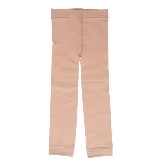 Himition Girls Winter Warm Lined Tights Trousers Kids Elastic Thick Leggings Ninth Pants for 3-5 Years Old (Skin Color)