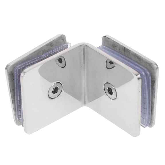 Himition Glass Clamp 90 Degree Railing Glass To Glass Clamp For Balustrade Pool Fence