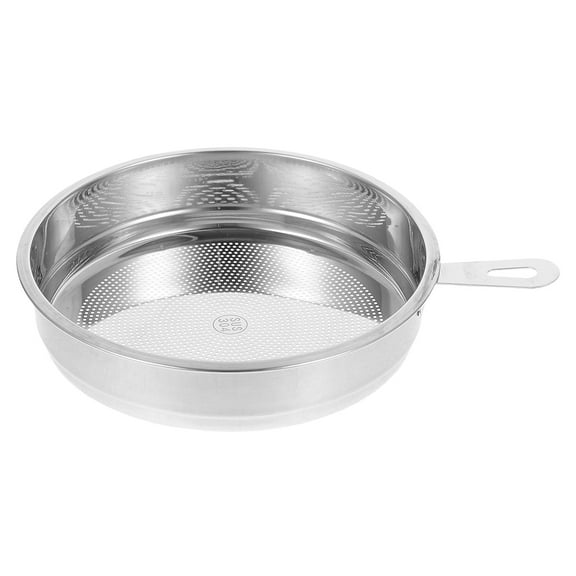 Himition Grease Container Strainer Tray Oil Pot Strainer Fine Mesh Strainer Grease Container Accessory