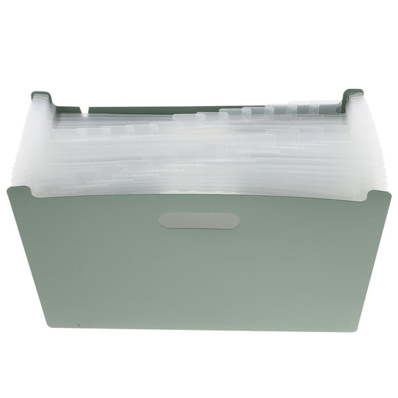 Himition Large Capacity File Folder Desktop File Storage Folder Portable Design File Folder Office File Folder
