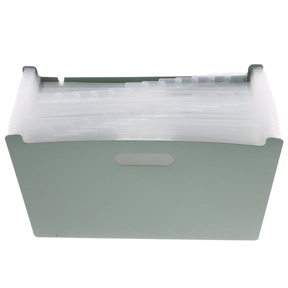 Himition Large Capacity File Folder Desktop File Storage Folder Portable Design File Folder Office File Folder