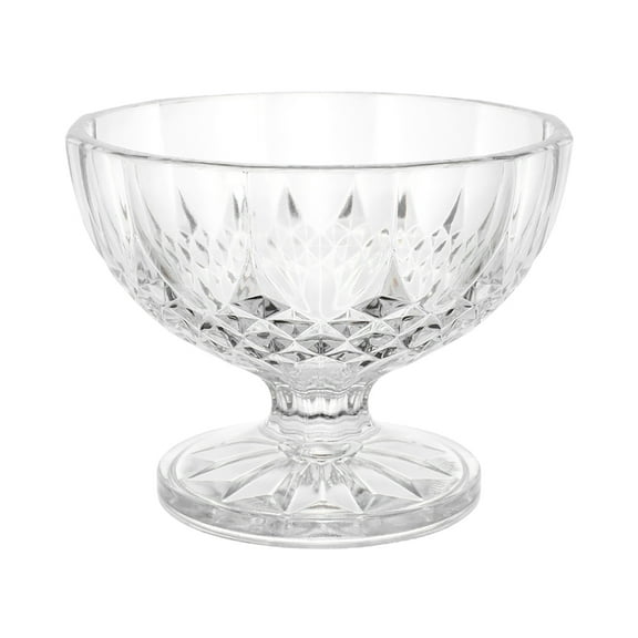 Versatile Pudding Glasses Set of 2 Household Ice Cream Cups Elegant Dessert Bowls