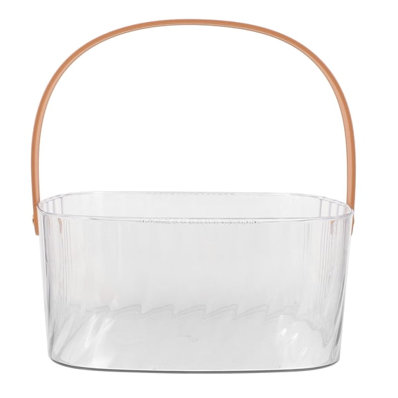 Himition Portable Plastic Ice Bucket Handheld Ice Container for Bar Cooler Accessory