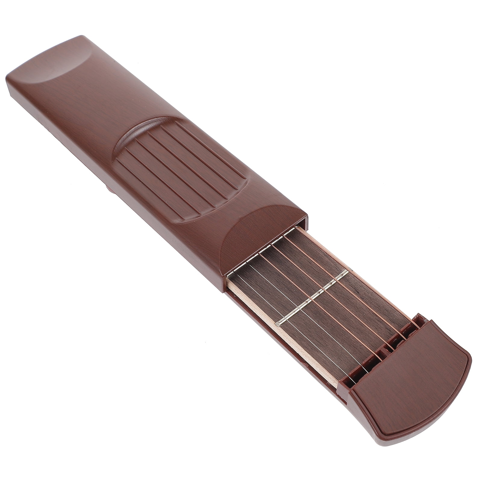 Solid Mahogany Harp Hanago M28 Guitar Harp - Portable 16-String ...