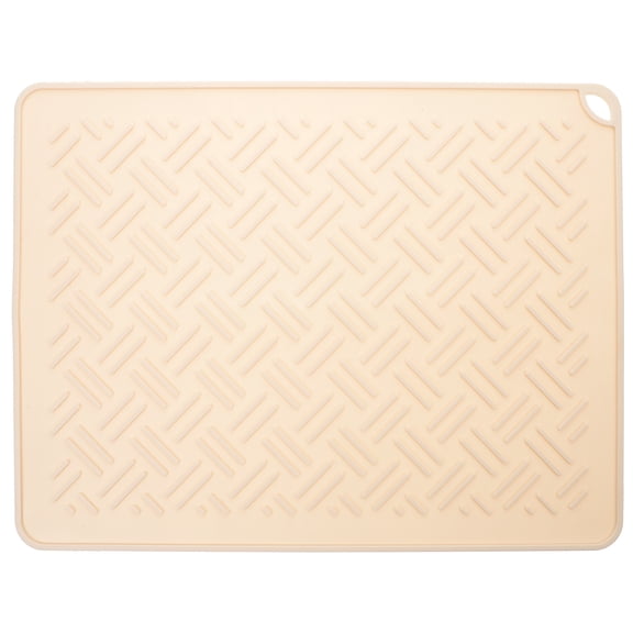 Himition Silicone Dish Drying Mat Reusable Draining Pad Multi-Use Trivet Kitchen Mat