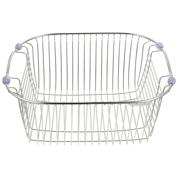 Himition Stainless Steel Sink Drain Rack Household Sink Dish Drying Rack Vegetable Washing Basket