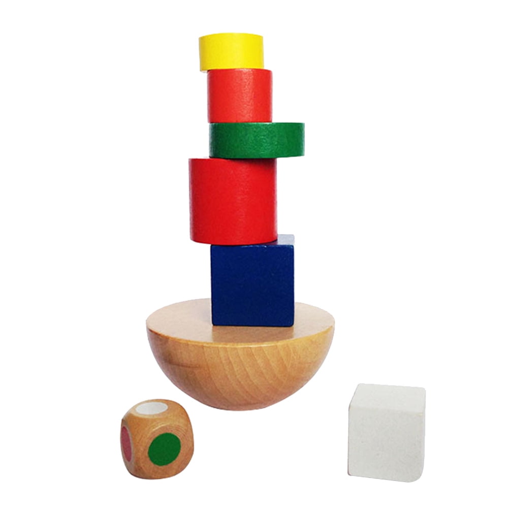 MLINS Wooden Building Blocks Set for Kids Educational Toy with Assorted ...