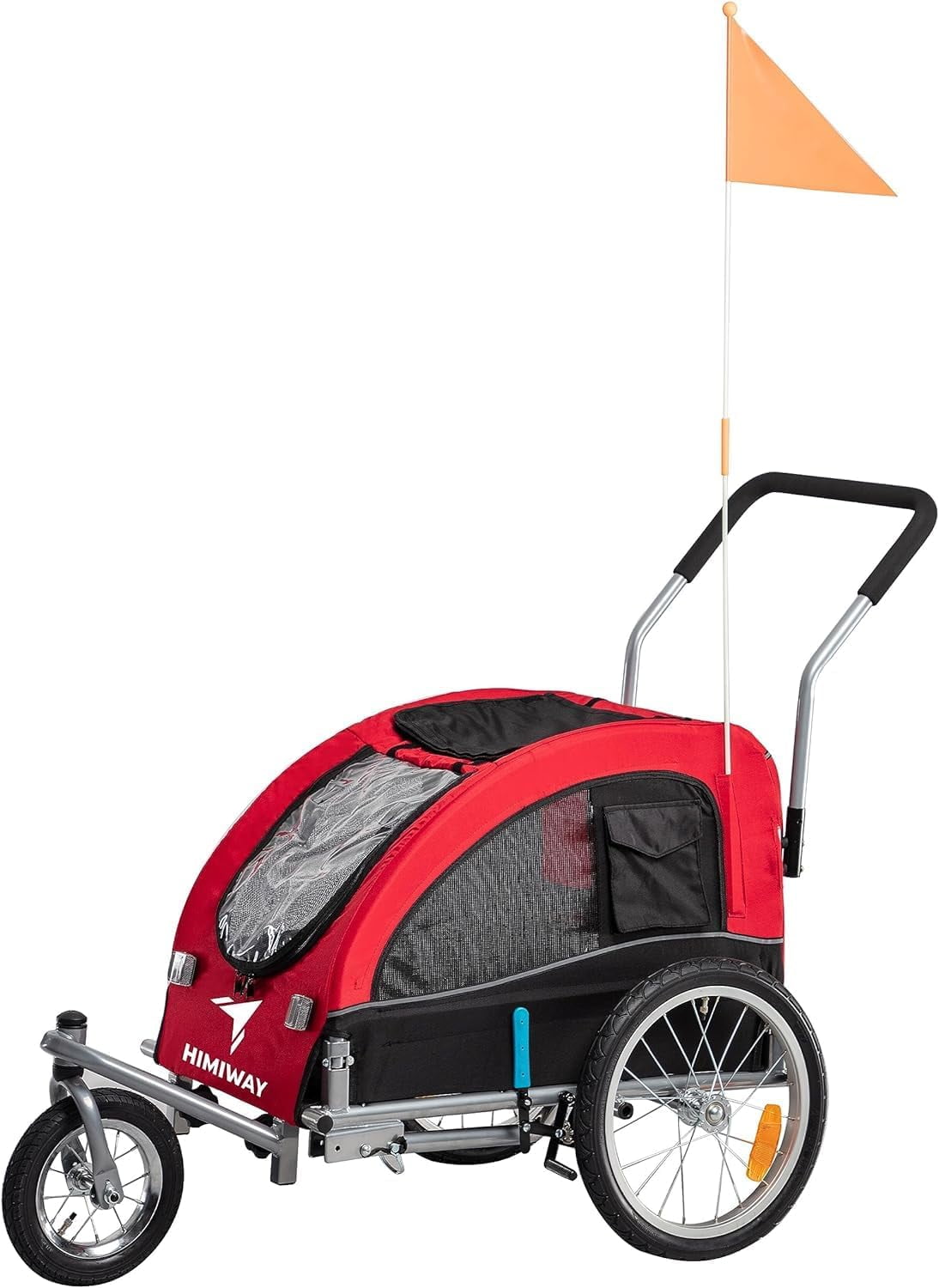 Himiway Bike Foldable Cargo/Kids/Pets Trailers, Load Capacity 88 lbs ...