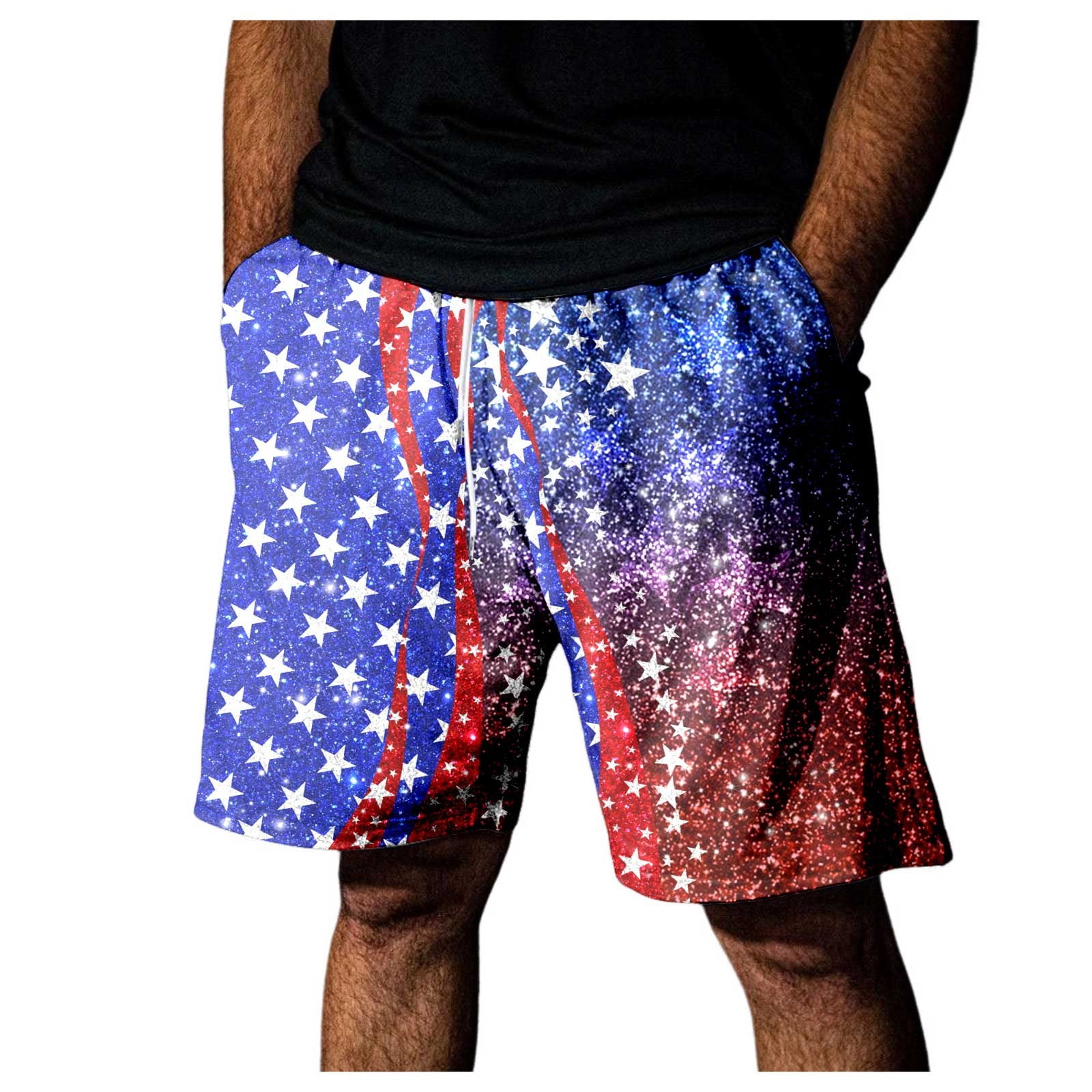 Himmake Mens Shorts Clearance White Shorts for Men Sweat Shorts