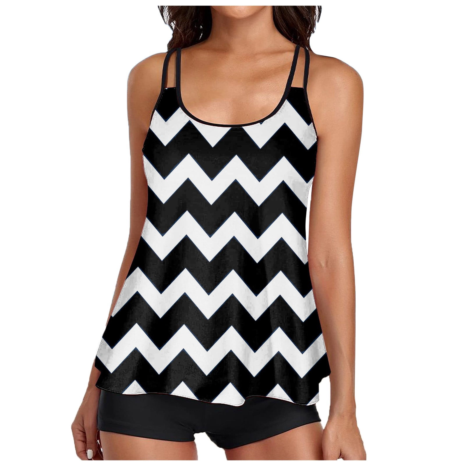 Himmake High Rise Bathing Suits For Women Women Tankini Womens Summer