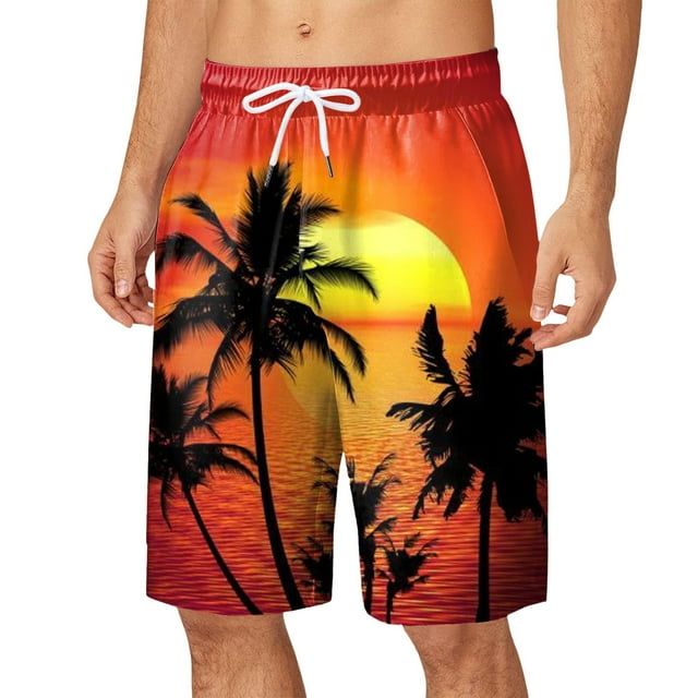 Himmake Men'S Bathing Suits Mens Running Shorts With Mesh Lining Knee