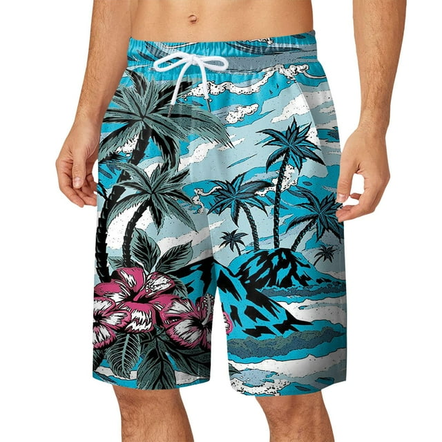 Himmake Men'S Swimming Trunks - Basketball Shorts Black Bathing Suit ...