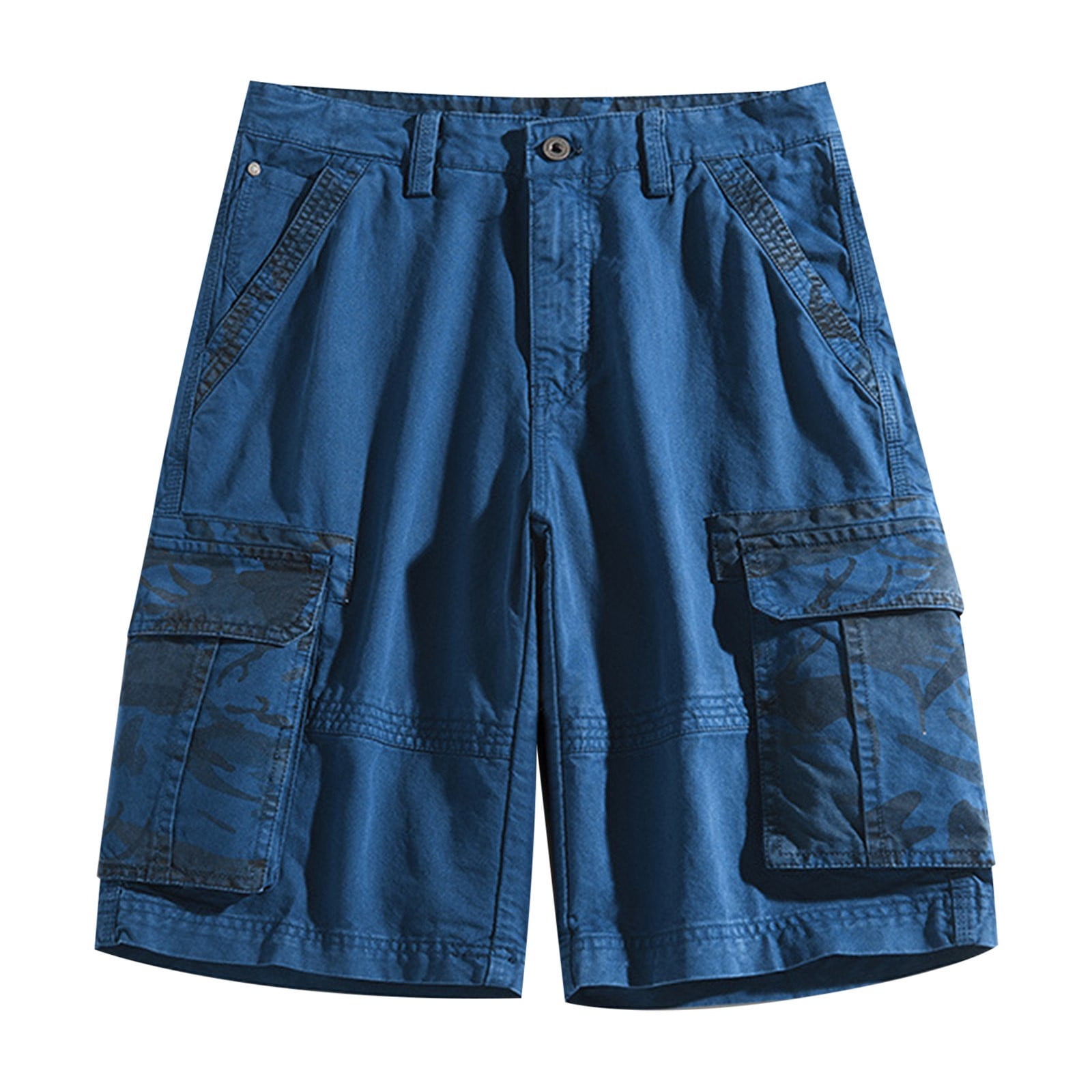 Himmake Men's Cargo Shorts Mens Khaki Shorts Workout Shorts Lined