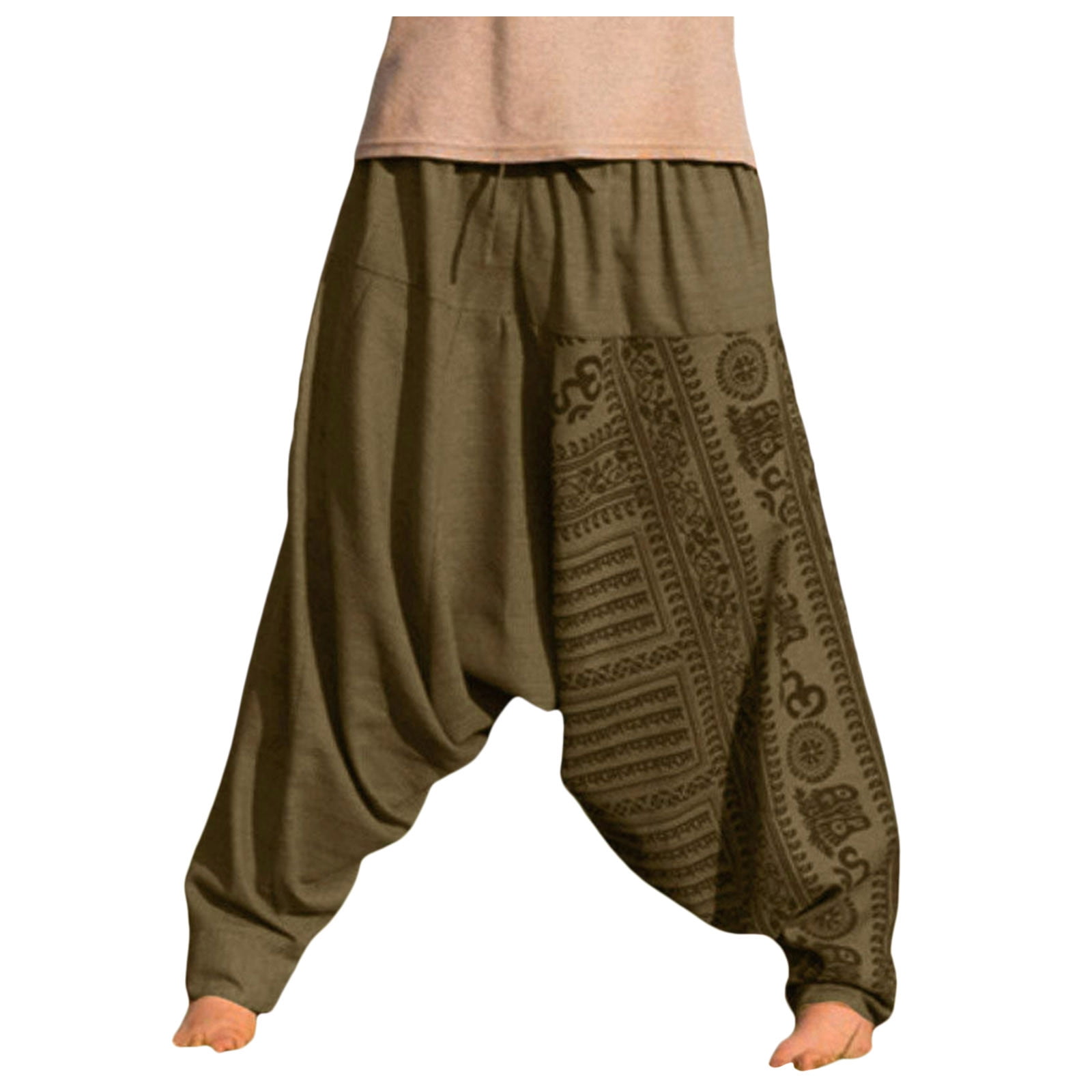 Himmake Men's Work Pants Men's Spring And Autumn Personality Loose