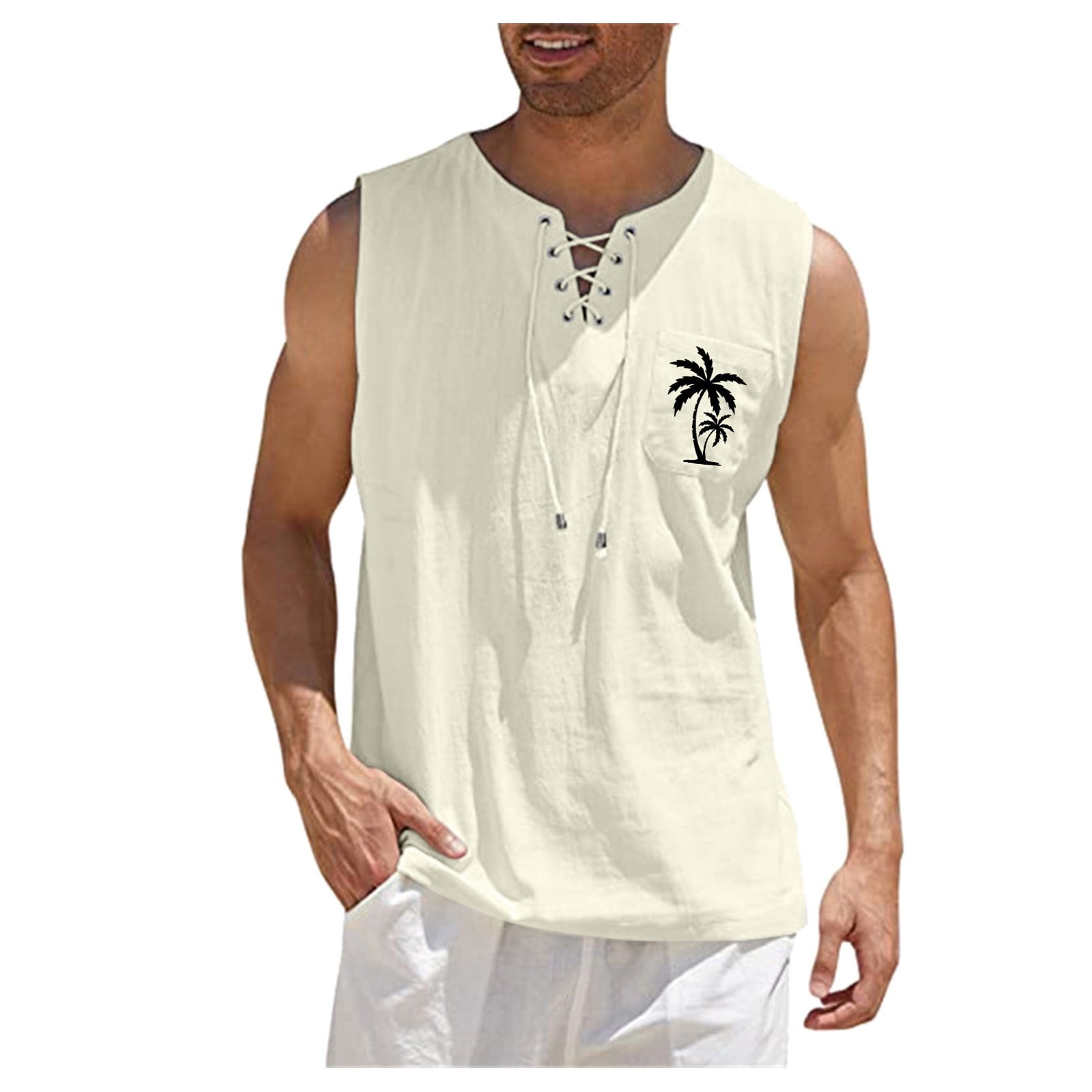 Himmake Mens Athletic Shirts Mens Sleeveless T Shirts 3Xl Tall Shirts
