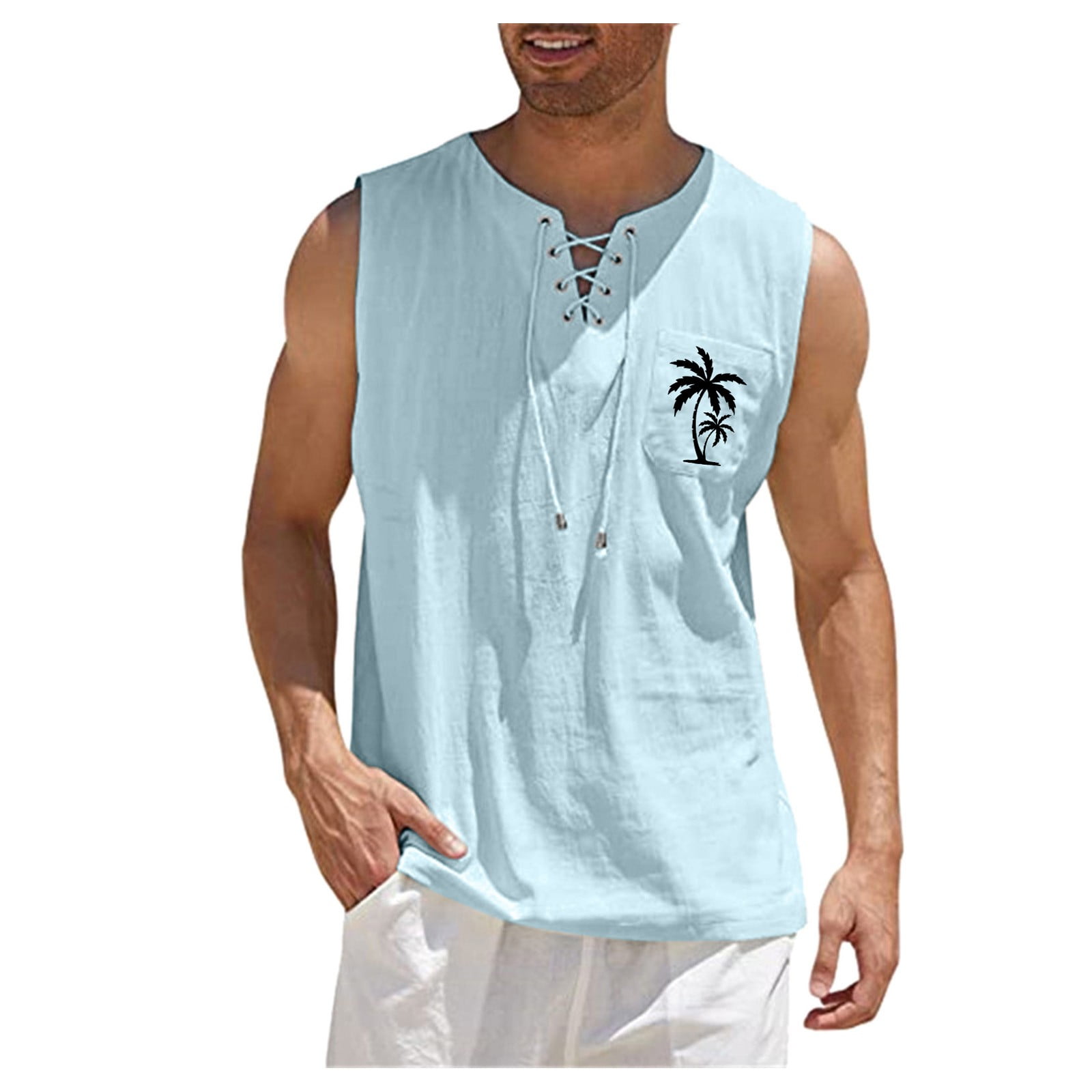 Himmake Mens Undershirts Undershirt Xl Tall Men's Tshirts Men Undershirts Mens Tall T Shirts