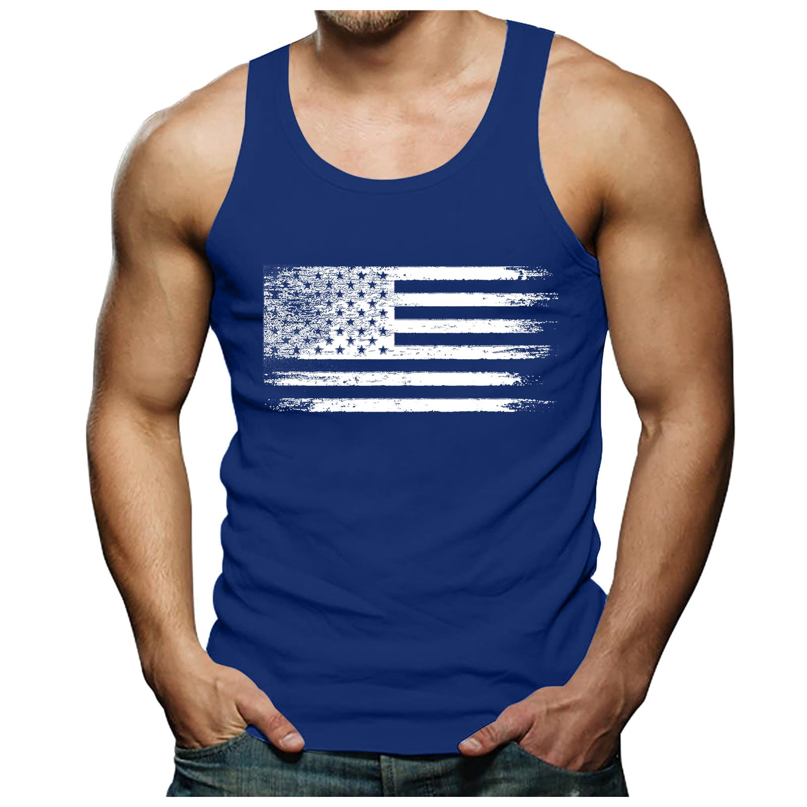 Himmake Sleeveless Shirts For Men Undershirt XXLT Shirts For Men Tall