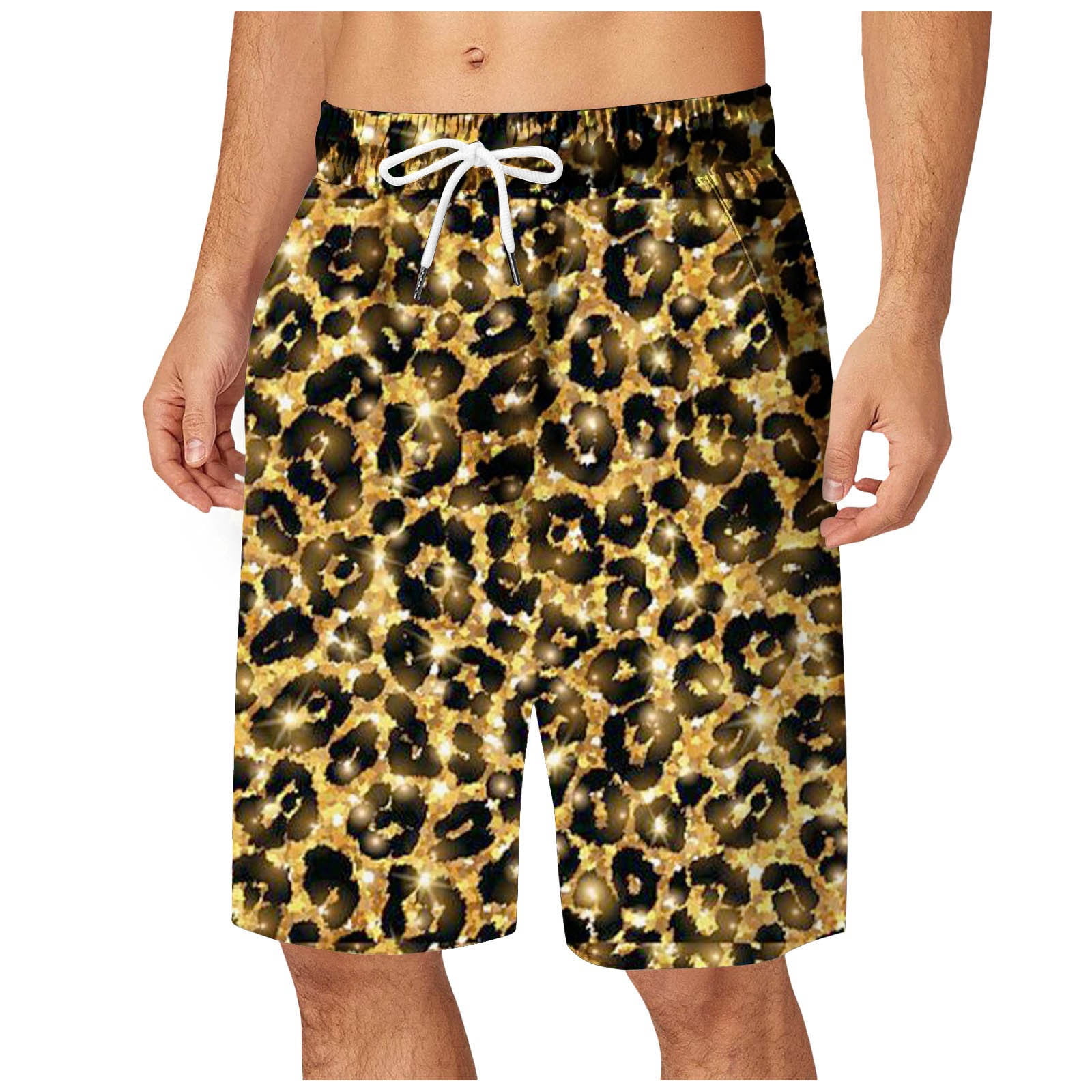 Himmake Bathing Suits for Men Mens Bathing Suit 9 Inch Inseam Classic