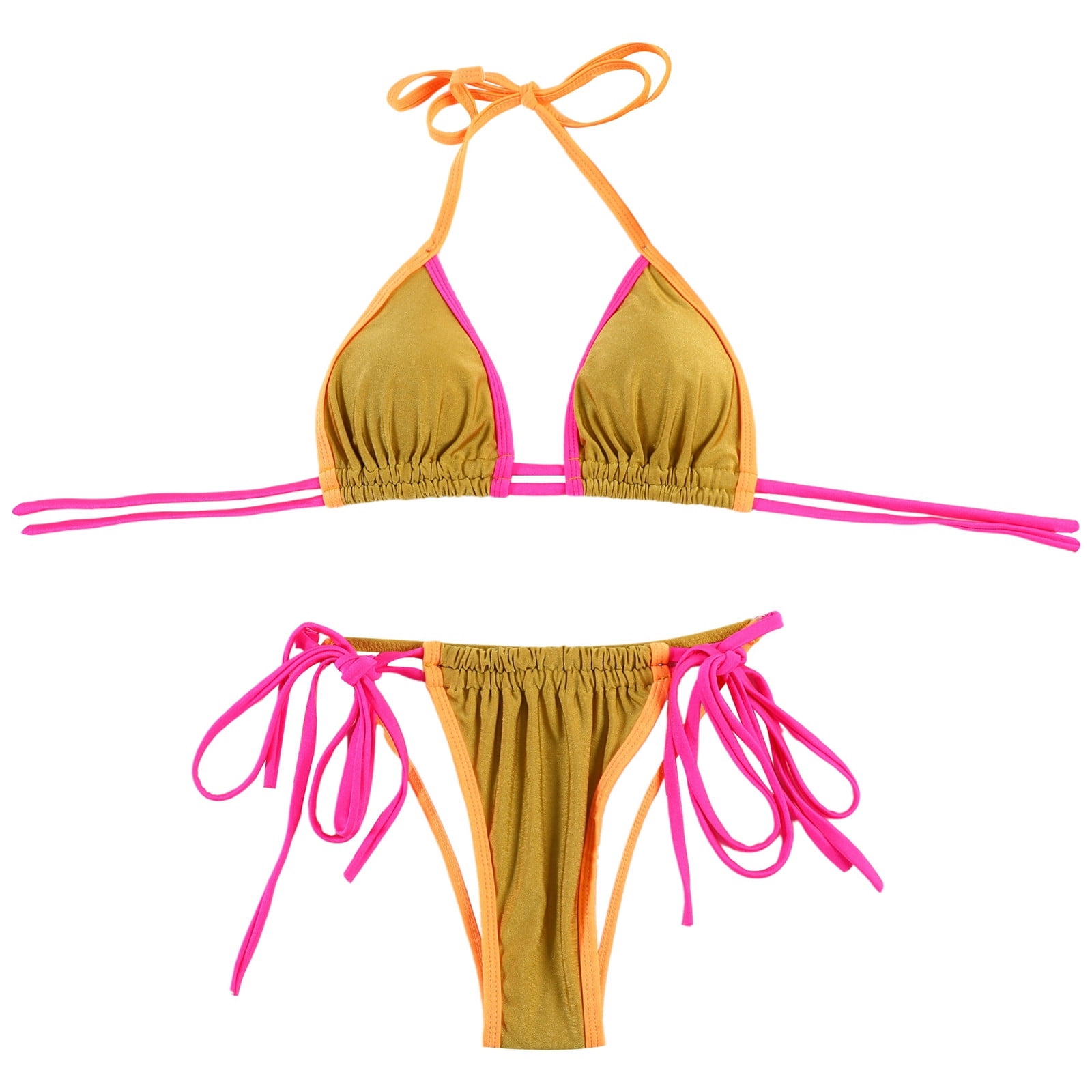 Himmake Women's Bathing Suits Tankinis Thong Bikini Sets for Women