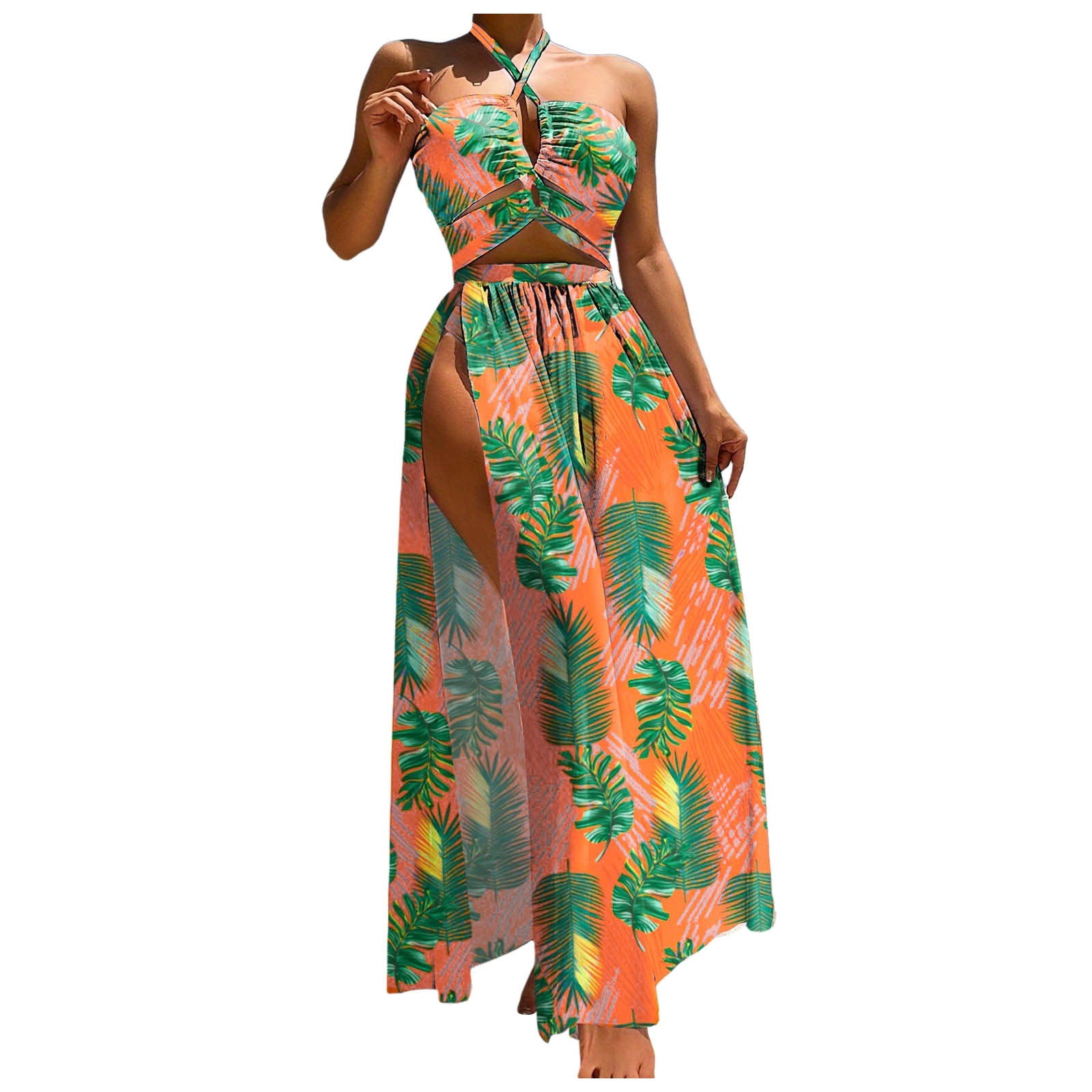 Himmake Women's Bathing Suits Tankinis Two Piece Black Set for Women