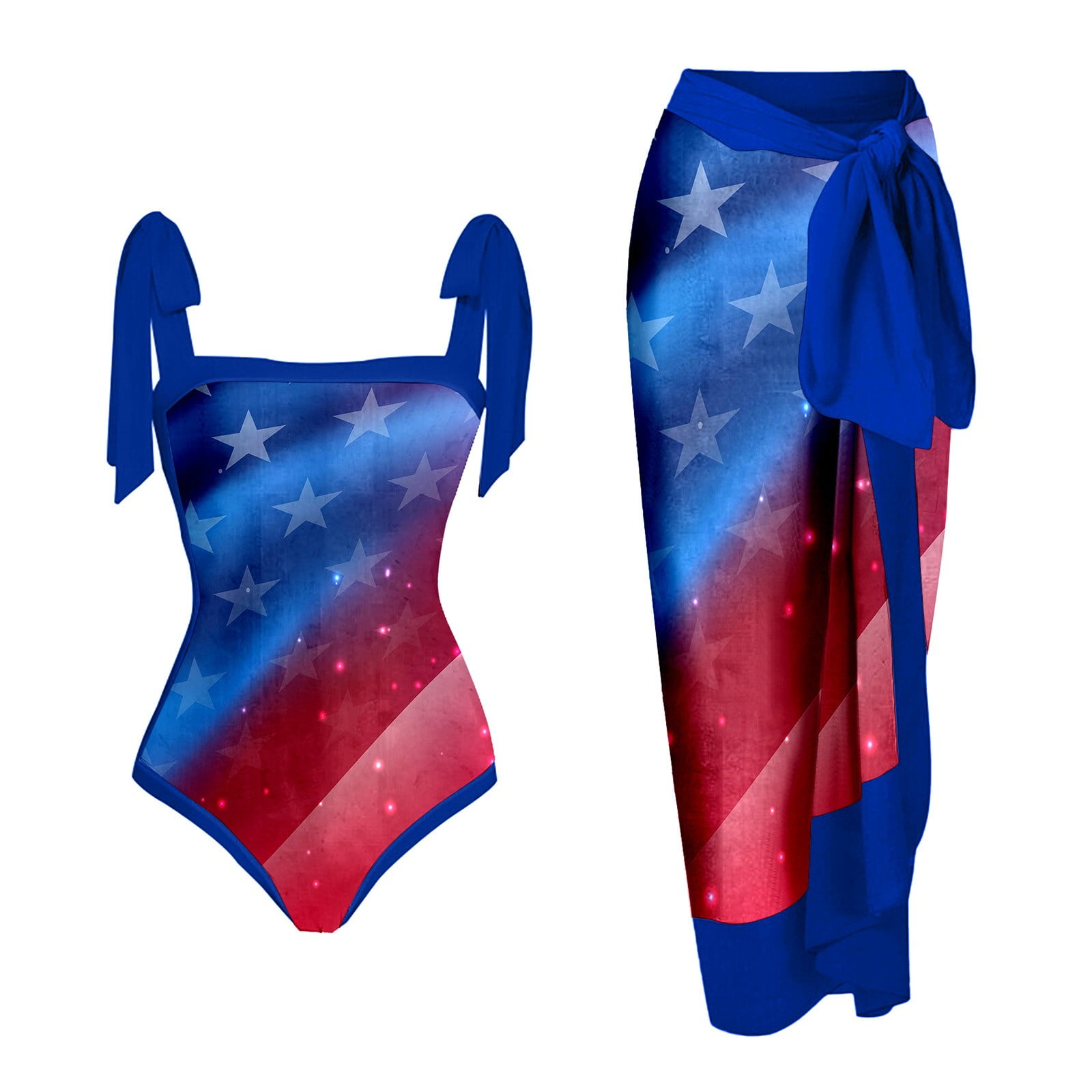 Himmake Womens Two Piece Sets Summer Jamaican Bathing Suit for Women