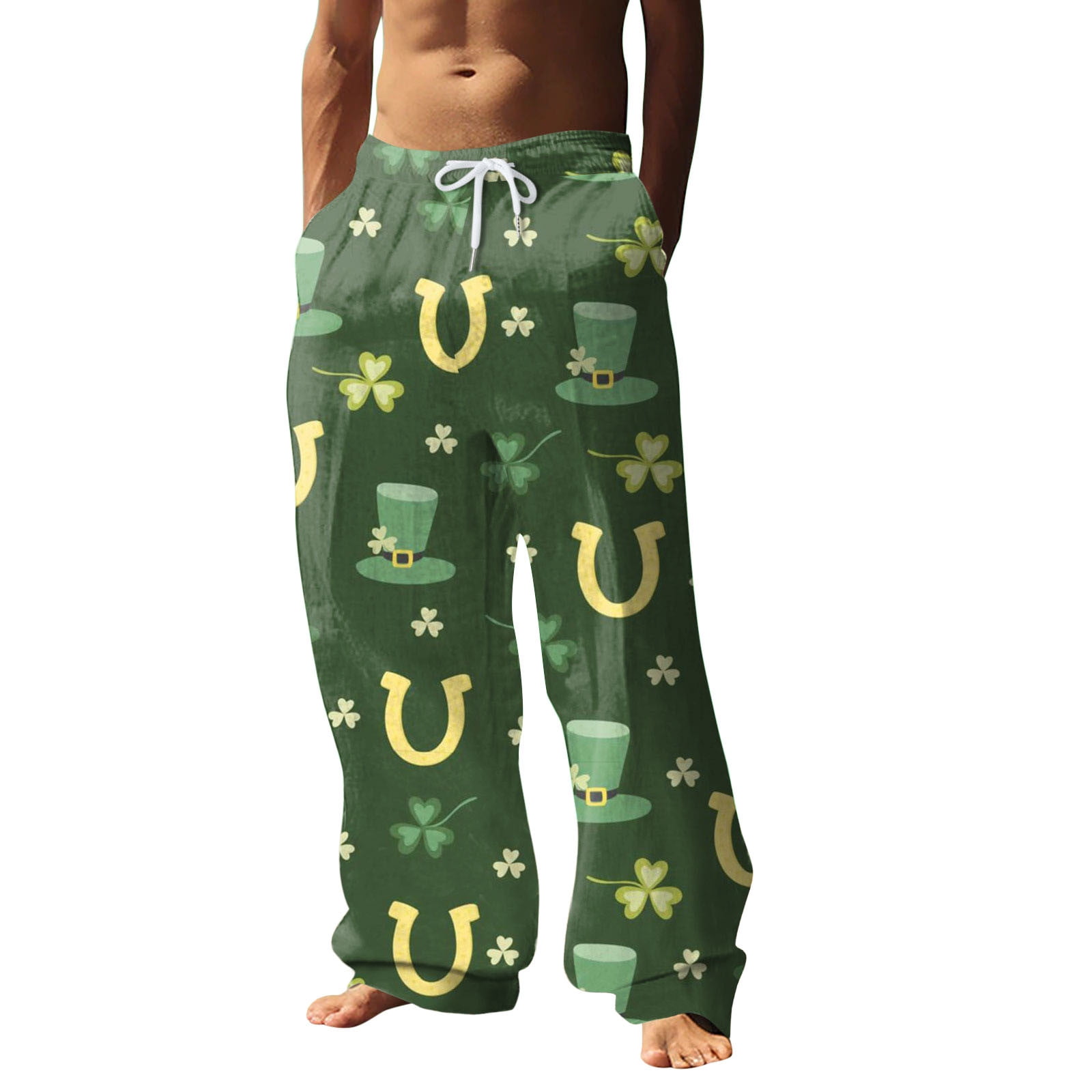 Himmake Work Pants For Men Stretch Men’s Solid Casual Pocket Front