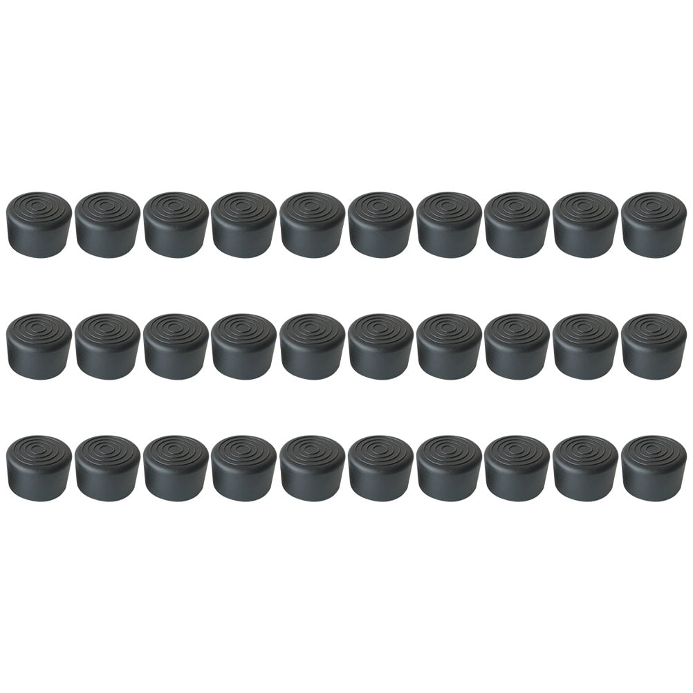 Hims 100pcs Chair Leg Tips Caps 25mm Rubber Table Furniture Chair Leg